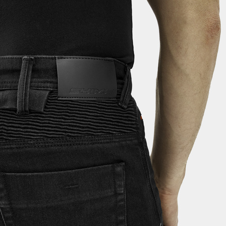 Jeansy motocyklowe SHIMA ZENITH BLACK