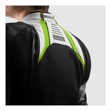 Kurtka tekstylna REBELHORN BORG II BLACK/GREY/FLUO YELLOW czarny szary żółty fluo