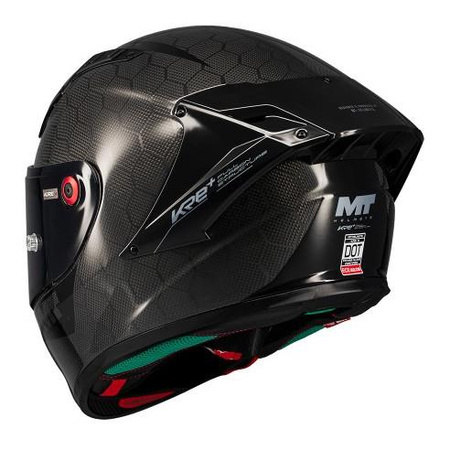 Kask integralny MT KRE+ S PURE GLOSS CARBON/BLACK