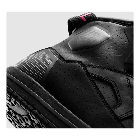 Trampki motocyklowe damskie REBELHORN VANDAL II LADY BLACK/PINK czarny różowy