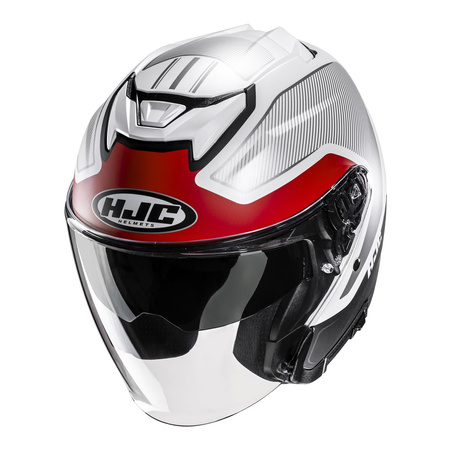 Kask otwarty HJC I31 TEVIS GREY/RED