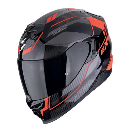 Kask integralny SCORPION EXO-520 EVO AIR LENA BLACK/RED czarny czerwony