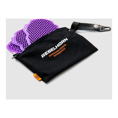 Jeansy motocyklowe REBELHORN BRONCO MONOLAYER WASHED BLUE niebieski