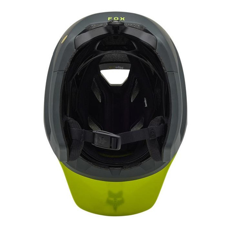 Kask rowerowy FOX DROPFRAME PRO RUNN FLUORESCENT YELLOW
