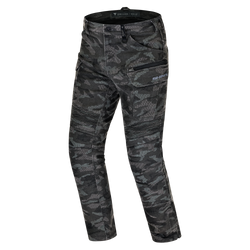 Jeansy motocyklowe SHIMA GIRO 3.0 CAMO szary czarny