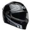 Kask integralny BELL LITHIUM ECE6 JETSTREAM BLACK/SILVER czarny srebrny