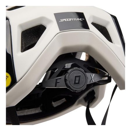 Kask rowerowy FOX SPEEDFRAME PRO BLOCKED VINTAGE WHITE biały