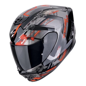 Kask integralny SCORPION EXO-391 CLUTTER BLACK/RED