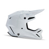 Kask cross FOX V3 RS CARBON SOLID WHITE