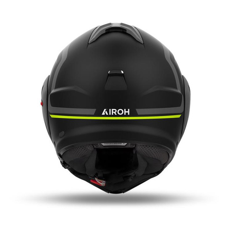 Kask szczękowy AIROH MATHISSE II GENIUS YELLOW MATT żółty fluo szary czarny