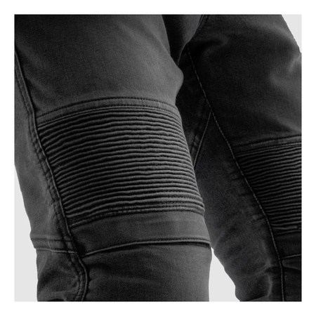 Jeansy motocyklowe REBELHORN REVOLT MONOLAYER BLACK