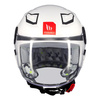Kask otwarty dziecięcy MT LITE KIDS SOLID GLOSS WHITE