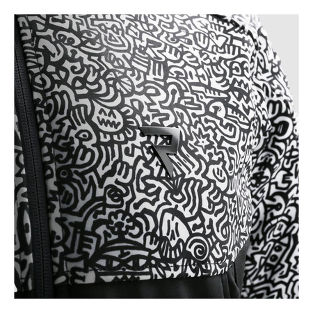 Kurtka tekstylna REBELHORN SLASH NORIAKI BLACK/WHITE czarny biały