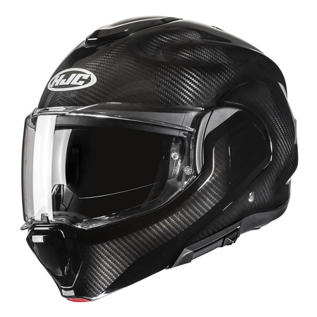 Kask szczękowy HJC F100 CARBON BLACK czarny