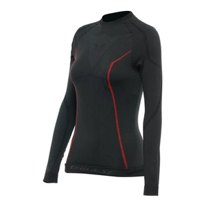 Koszulka termoaktywna damska DAINESE THERMO LS LADY BLACK/RED czarny czerwony