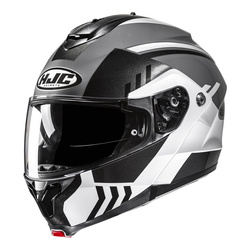 Kask szczękowy HJC C91N KAON BLACK/WHITE