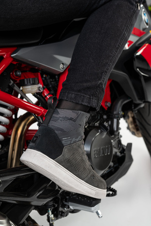 Trampki motocyklowe damskie SHIMA REBEL 2.0 VENT LADY GREY szary