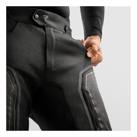 Spodnie tekstylne REBELHORN BORG II LONG BLACK