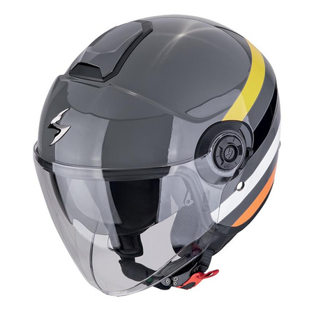 Kask otwarty SCORPION EXO-CITY II BEE GREY/YELLOW/BLACK