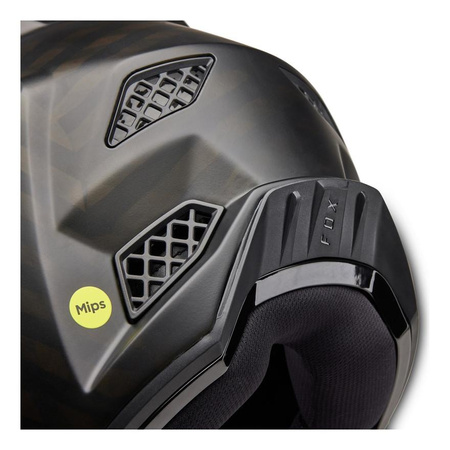 Kask rowerowy FOX RAMPAGE PRO CARBON MIPS BLACK MATT czarny mat