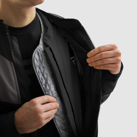 Kurtka tekstylna REBELHORN HIFLOW V BLACK/GREY/RED