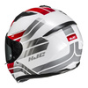Kask integralny HJC C10 HIPER WHITE/RED biały czerwony