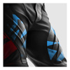 Spodnie skórzane REBELHORN INFERNO BLACK/BLUE/WHITE/RED