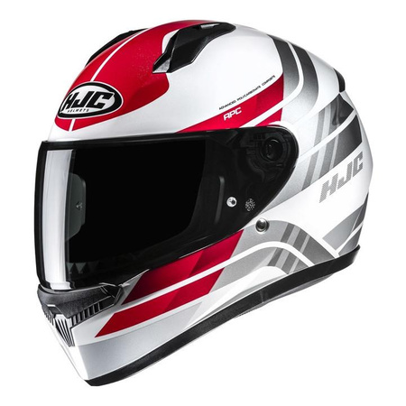 Kask integralny HJC C10 HIPER WHITE/RED biały czerwony