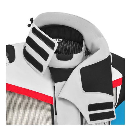 Kurtka tekstylna SECA ARRAKIS III GREY/BLUE/RED