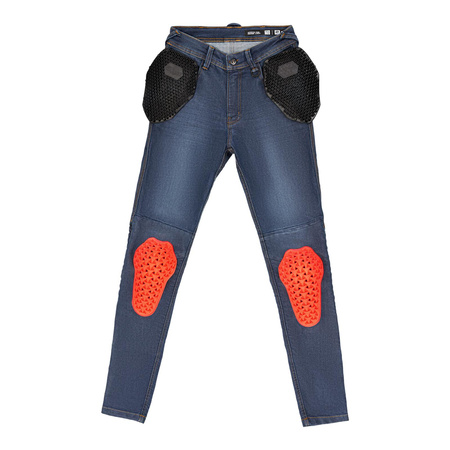 Jeansy motocyklowe damskie SHIMA RIDGE LADY BLUE niebieski