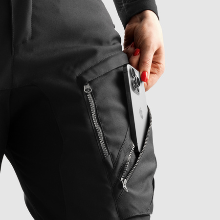 Spodnie tekstylne damskie REBELHORN HARDY 3.0 LADY BLACK