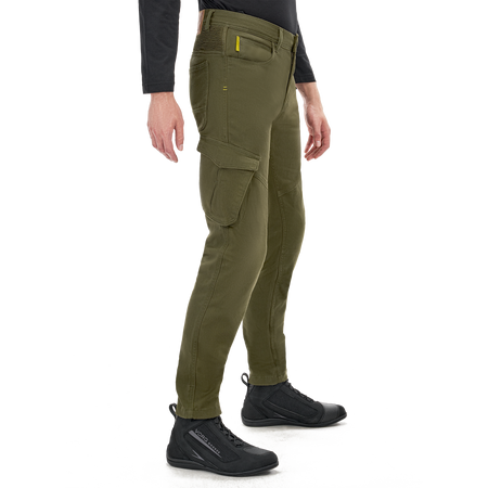 Jeansy motocyklowe VORG REVO GREEN