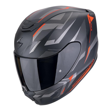 Kask integralny SCORPION EXO-391 AAXO MATT BLACK/RED