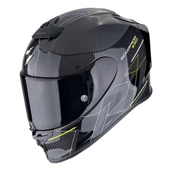 Kask integralny SCORPION EXO-R1 EVO AIR CYNERGY BLACK/NEON YELLOW czarny żółty fluo