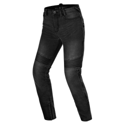 Jeansy motocyklowe damskie SHIMA ZENITH LADY BLACK
