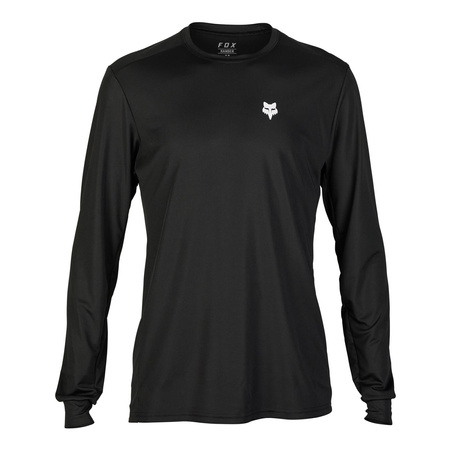 Koszulka rowerowa FOX RANGER Z DŁUGIM RĘKAWEM WAYFARING BLACK czarny