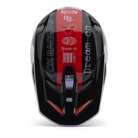 Kask cross dziecięcy FOX JUNIOR V1 RACE SPEC FLUORESCENT RED