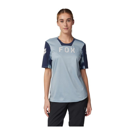 Koszulka rowerowa damska FOX LADY DEFEND TAUNT GUNMETAL szary