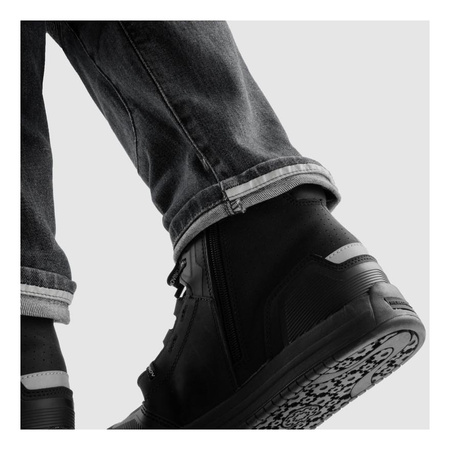 Jeansy motocyklowe REBELHORN VANDAL MONOLAYER WASHED BLACK