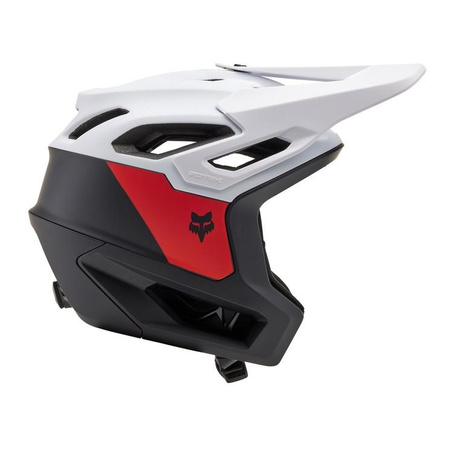 Kask rowerowy FOX DROPFRAME PRO NYF BLACK/WHITE czarny biały