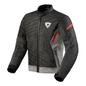 Kurtka tekstylna REVIT TORQUE 2 H2O GREY/RED szary czerwony czarny