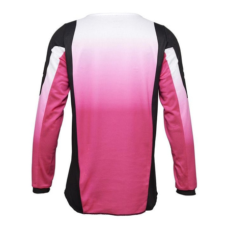 Bluza cross dziecięca FOX JUNIOR GIRLS 180 LEAN BLACK/PINK
