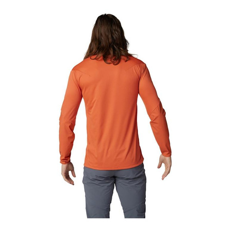 Koszulka rowerowa FOX FLEXAIR PRO Z DŁUGIM RĘKAWEM ATOMIC ORANGE pomarańczowy