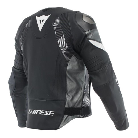 Kurtka skórzana DAINESE AVRO 5 BLACK/WHITE/ANTHRACITE czarny biały grafitowy