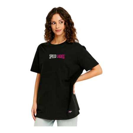 Koszulka T-shirt damski SPEED LADIES BLACK