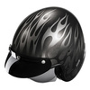 Kask otwarty HJC V31 FIRO BLACK czarny