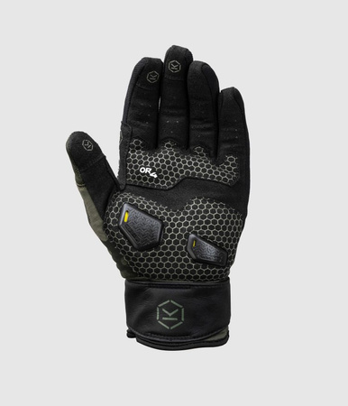 Rękawice miejskie KNOX ORSA TEXTILE OR4 SAGE GREEN zielony czarny