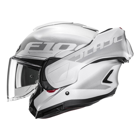 Kask szczękowy HJC F100 HETAL WHITE biały