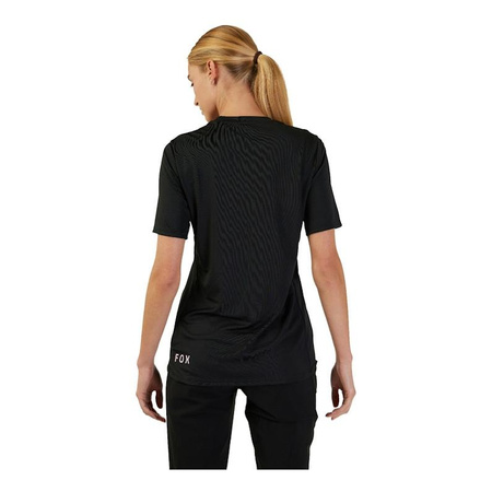 Koszulka rowerowa damska FOX LADY RANGER FOXHEAD BLACK