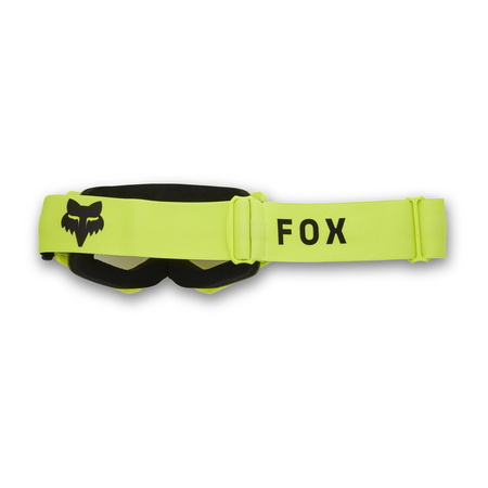 Gogle motocyklowe dziecięce FOX JUNIOR MAIN CORE FLUO YELLOW